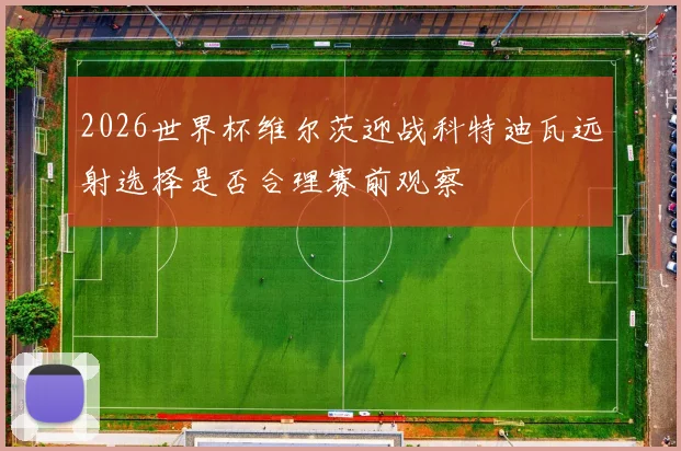 2026世界杯维尔茨迎战科特迪瓦远射选择是否合理赛前观察